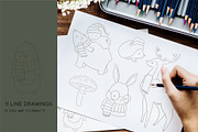 Woodland Christmas, an Animal Illustration by Estudio 812 (Thumbnail 4 of 7)