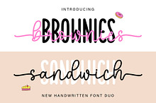 Brownies Sandwich Duo