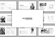 Minimal PowerPoint Presentation ppt, a Presentation Template by Mighty-Slide (Thumbnail 1 of 6)