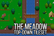 The Meadow - Top Down Tileset, a Texture Illustration by pzUH (Thumbnail 1 of 4)