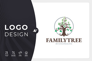 Family Tree Logo Template