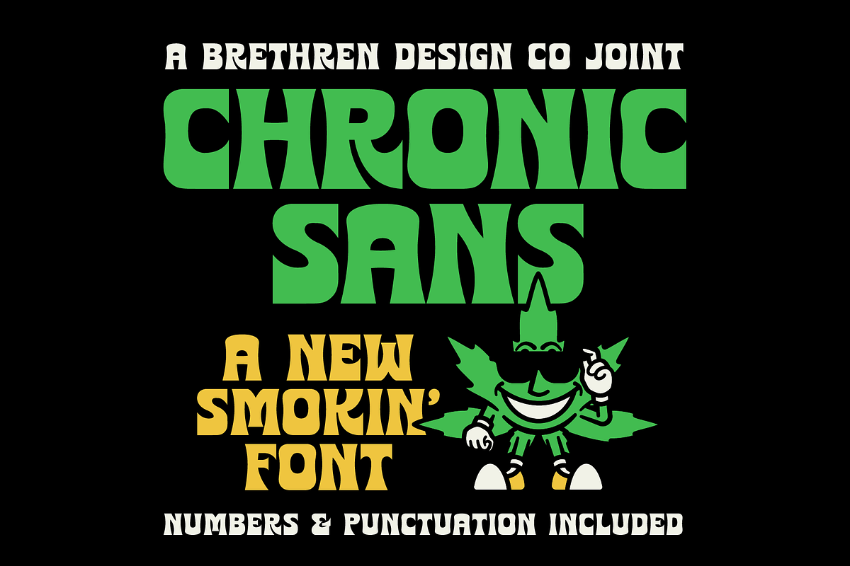 Chronic Sans Display Font