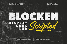 Blocken Font Duo