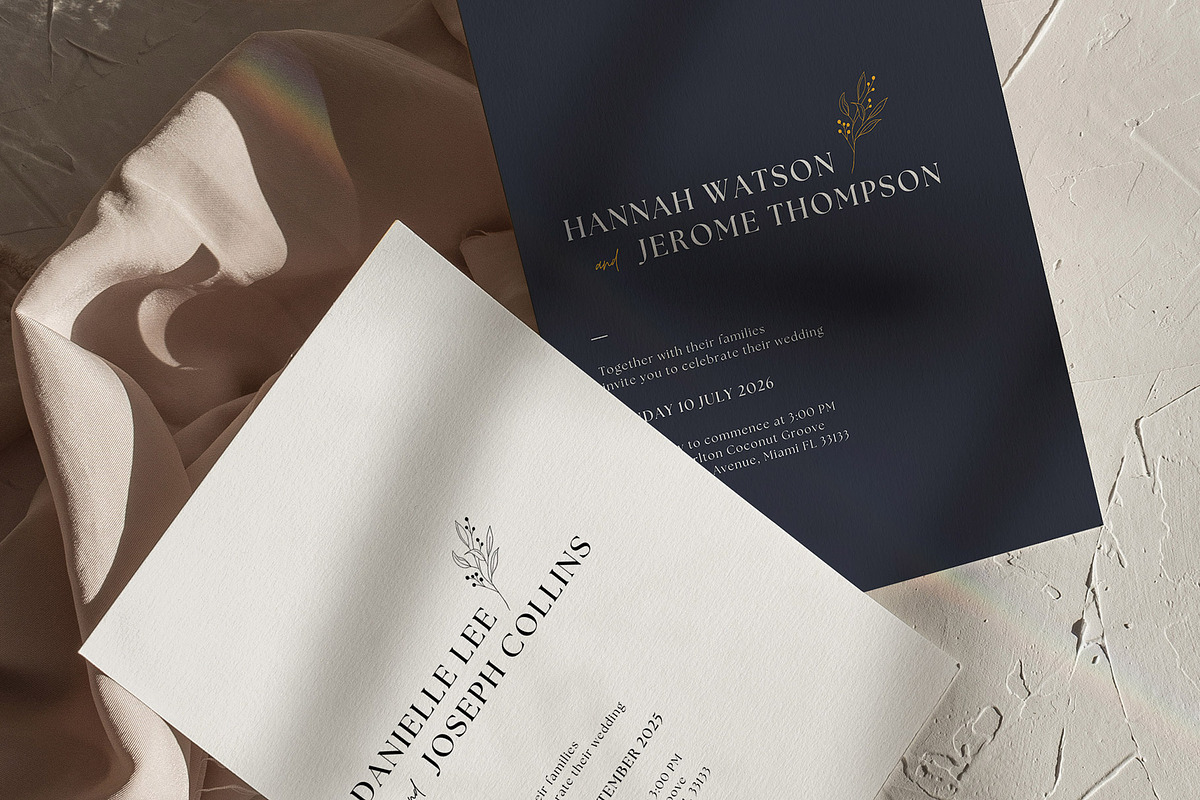 Minimalist Invitation Canva Template, an Invitation Template by microstd (Photo 5 of 6)