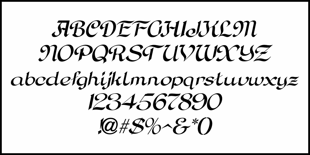 Personal Invitation JNL, a Script Font by Jeff Levine Fonts (Photo 5 of 5)