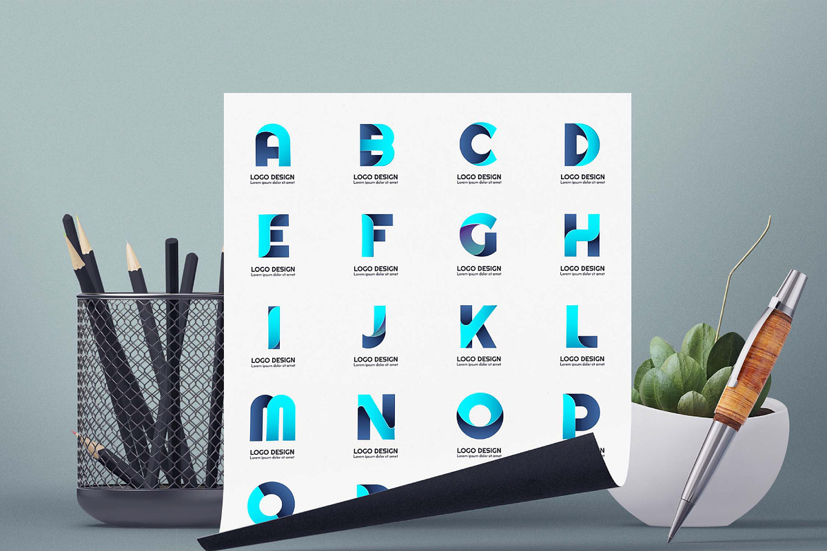 984 Modern Logo Shape, a Branding & Logo Template by Toonsteb (Photo 17 of 18)