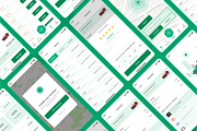 Rideshare Ride Mobile App UI kit, an UI Kit Template by skshihabulislam (Thumbnail 3 of 3)