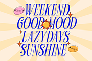 Retro Serif Font - Wondering Miracle, a Serif Font by Say Studio (Thumbnail 2 of 10)