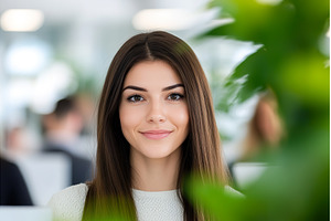 Portrait of a Beautiful Brunette, a Person Photo by Lermont51