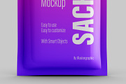 Pouch Sachet with Hang Hole Mockup, a Packaging Mockup by Illusiongraphic (Thumbnail 22 of 22)