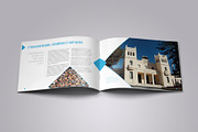 Travel / City A4 landscape brochure, a Brochure Template by INTERARTIVITY (Thumbnail 3 of 10)