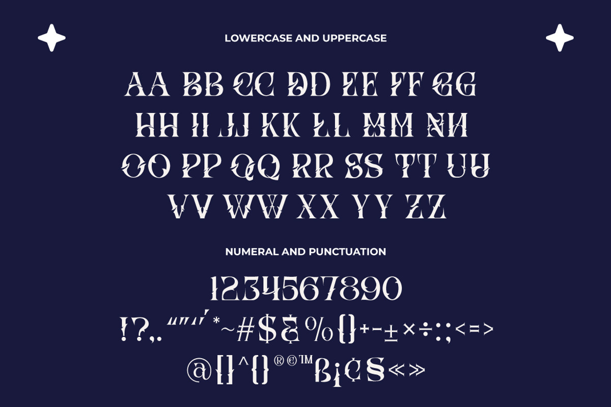 Hizba – Luxury Ornamental Serif Font, a Serif Font by kangfont Studio (Photo 7 of 10)
