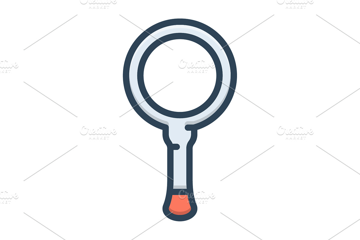 Len magnifying color icon, a Duotone Icon by Creative priyanka