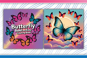 Butterfly Coloring Pages, an Illustration by LightExpress (Thumbnail 5 of 5)