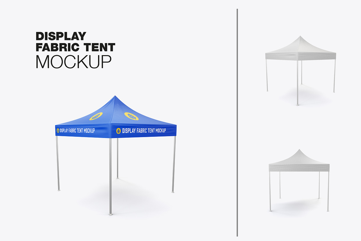 Fabric Display Tent Mockup, a Product Mockup by OneVectorStock