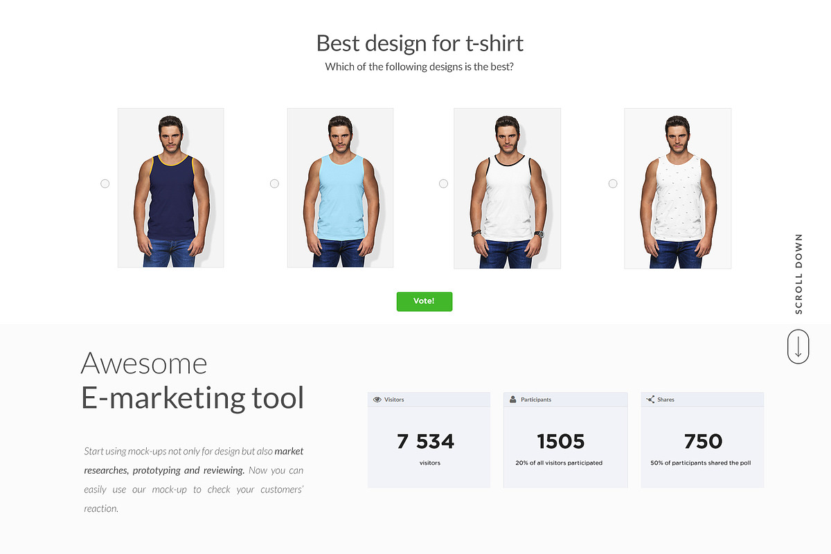 Men Tank Mock-ups Set FREE DEMO, a Books & Magazine Mockup by Apparel_Mockups (Photo 19 of 24)