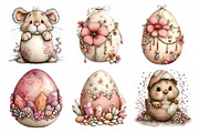 Whimsical Easter Egg Clipart, an Illustration by Daily.Designs (Thumbnail 3 of 8)