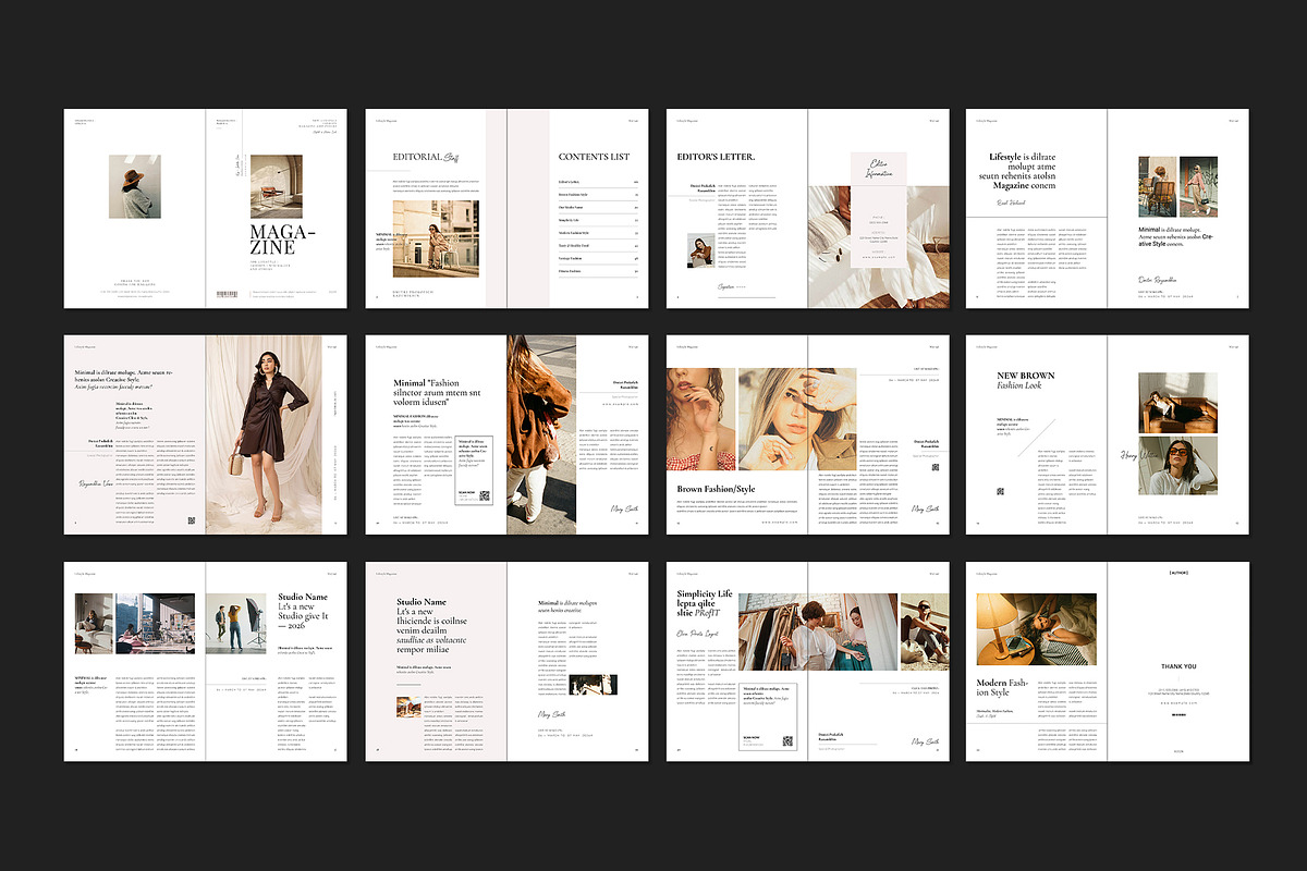 Lifestyle Magazine Template, a Magazine Template by ElvinPrint (Photo 21 of 23)