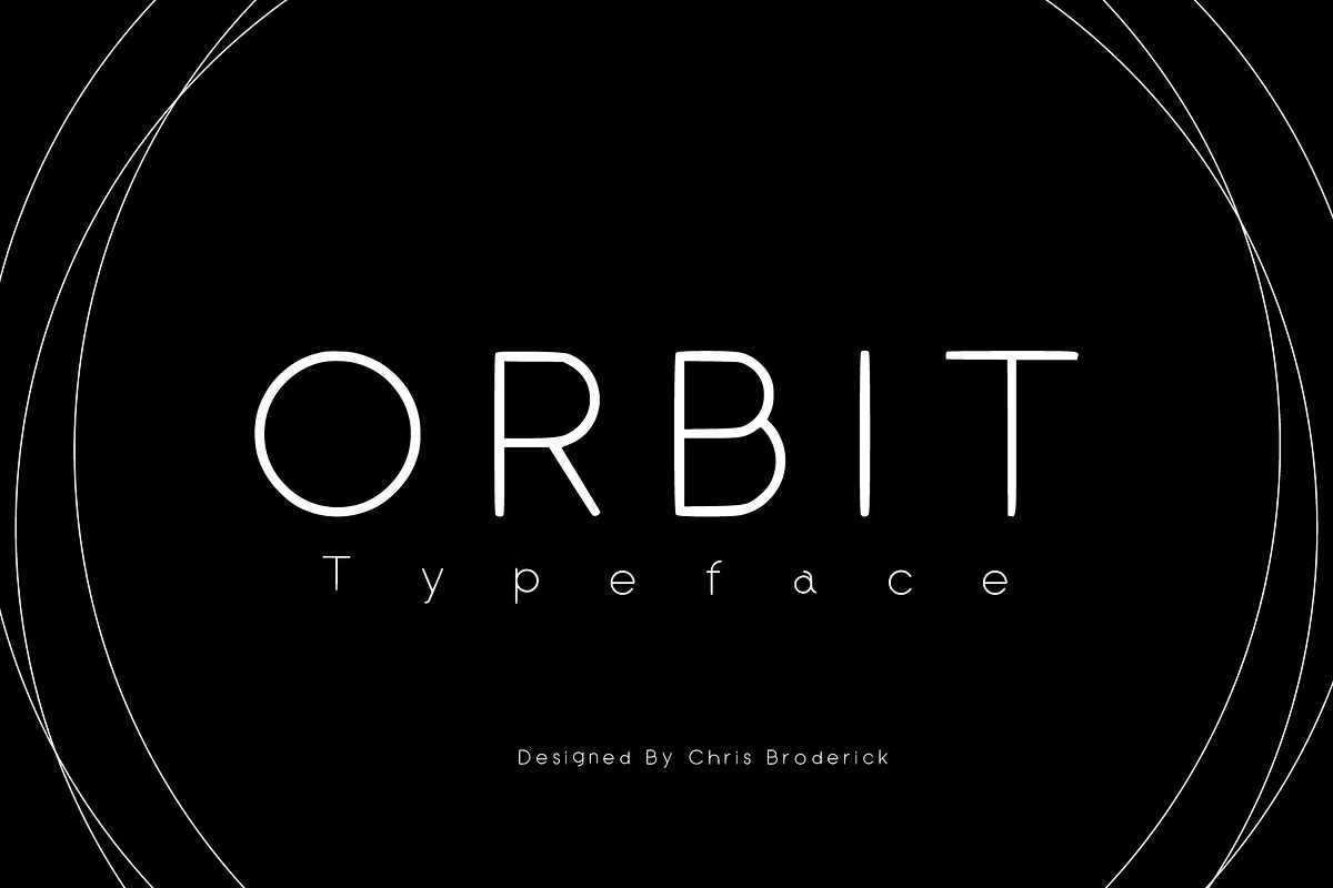 Orbit - Typeface