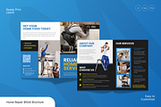 Home Repair Bifold Brochure, a Brochure Template by Annora Studio (Thumbnail 1 of 6)