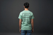 T-Shirt Mockup - Mint Green Edition, a Shirt Mockup by ForhadGFX (Thumbnail 10 of 12)