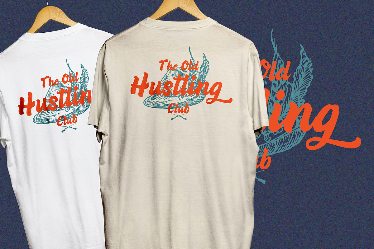 Rizta Hafiq - Retro Bold Script Font, a Script Font by StringLabs (Photo 5 of 14)