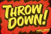 Smoke Wagon - A Western Brush Font, a Sans Serif Font by Wingsart Studio (Thumbnail 14 of 15)