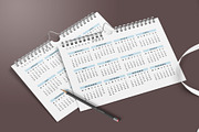 Calendar Template/Yearly Calendar, a Stationery Template by Design Zone (Thumbnail 2 of 4)