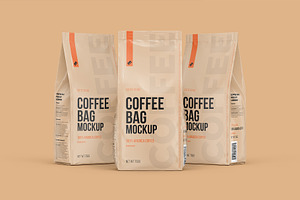 Coffee Bag, Three Pouches One Scene