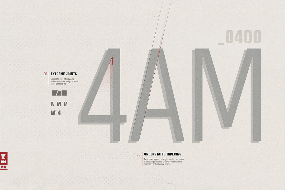 Redwing, a Sans Serif Font by Jeremy Nelson Design (Photo 7 of 19)