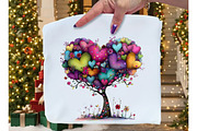 Whimsical Tree Clipart PNG, an Illustration by Dream Creation (Thumbnail 5 of 7)