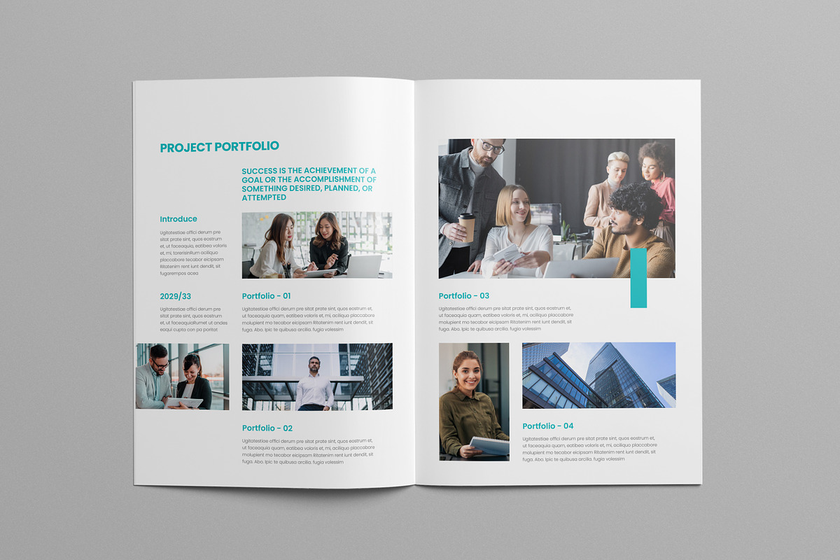 Proposal Layout, a Brochure Template by Pixelpick