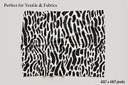 Black & White Hand Drawn 6 Pattern, a Pattern Graphic by Space_Oleandr (Thumbnail 6 of 7)
