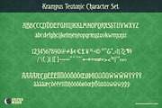 Krampus Teutonic Vintage Font, a Serif Font by Paper Moon Graphic Supply (Thumbnail 2 of 9)