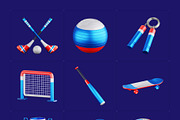 Sports Games Icons, an Emoji Icon by Vectors Market (Thumbnail 8 of 8)