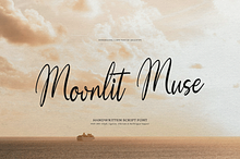 Moonlit Muse Handwritten Script Font