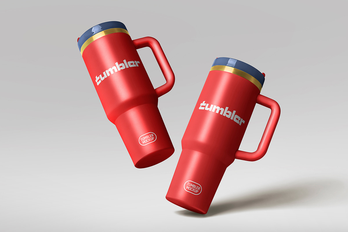 Tumbler Mockup, a Product Mockup by PixelVoyager (Photo 4 of 6)