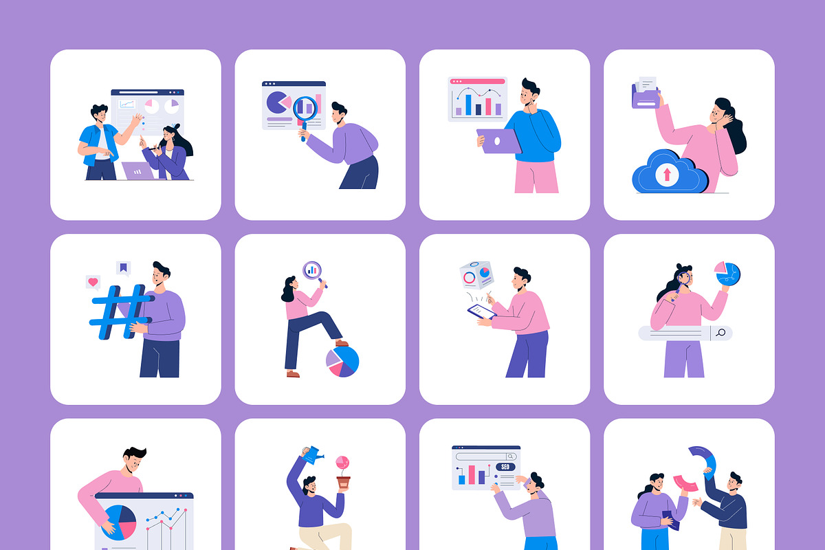 Marketing Illustrations, a Technology Illustration by Brickclay (Photo 13 of 13)