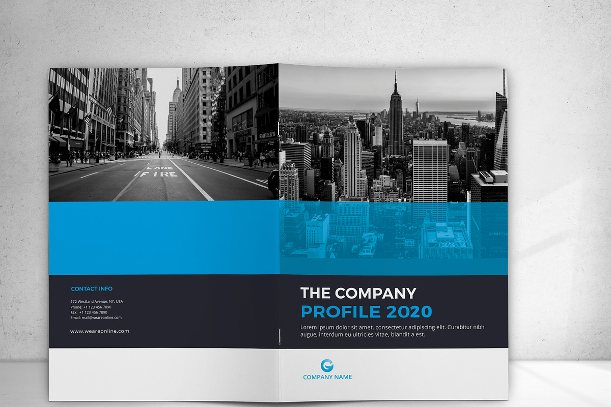 Company Profile Brochure, a Brochure Template by design_pick (Photo 14 of 14)