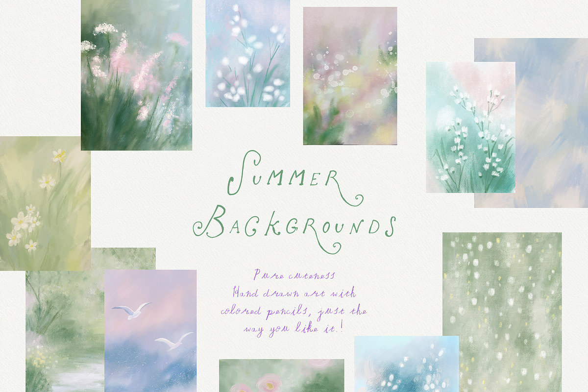 Hidden Garden Club Summer Clipart, a Decorative Illustration by Muse Artist (Photo 14 of 16)