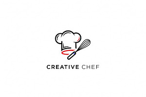 Creative Chef Logo, a Branding & Logo Template by Logocreative