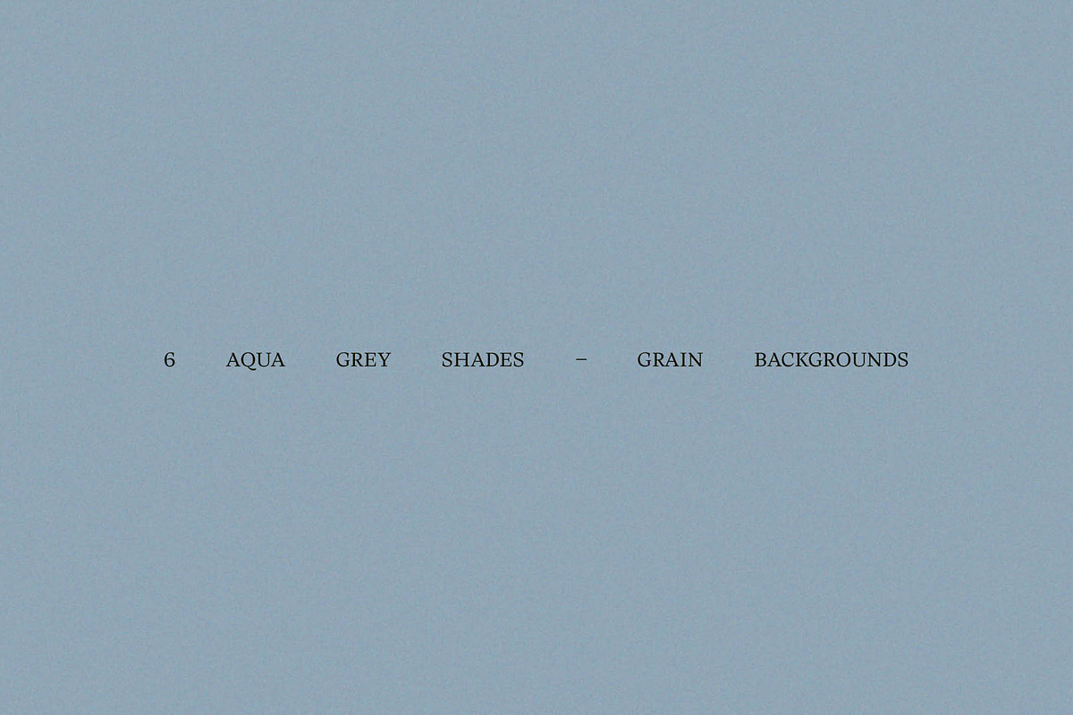 6 Aqua Grey Grain Backgrounds, a Texture Graphic by CREATIVE WORKS. (Photo 1 of 5)