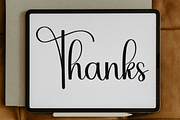 Snowing Outside, a Handwritten Font by FreshTypeINK (Thumbnail 8 of 8)