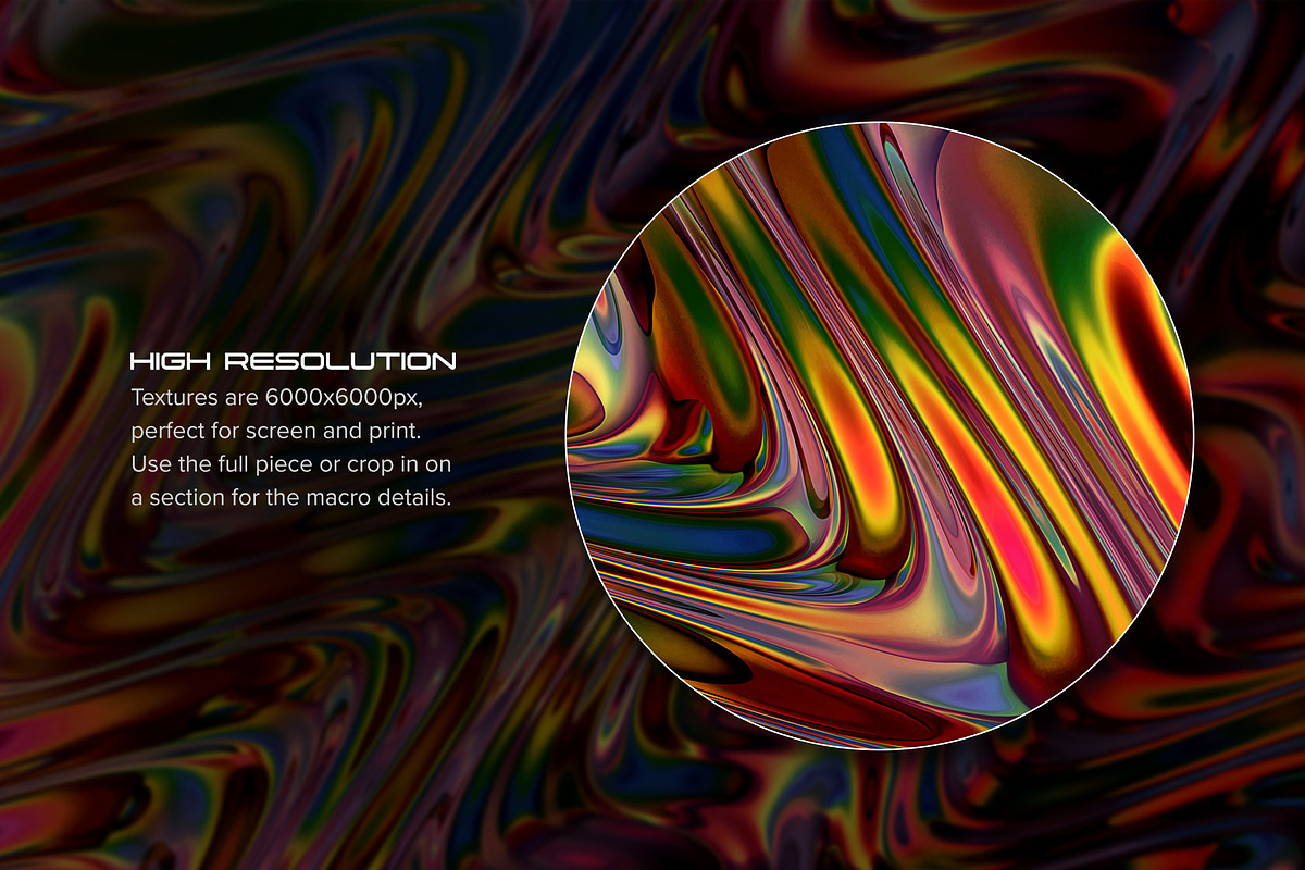 Shimmer: Reflective 3D Textures, a Texture Graphic by Chroma Supply (Photo 5 of 16)