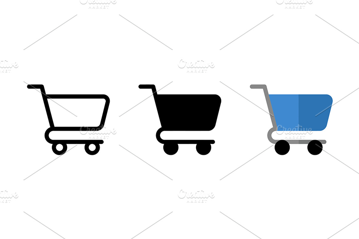 Shopping Cart Vector Design, a Solid Icon by Artonix (Photo 2 of 2)