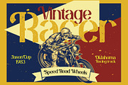 Raceryouth, a Sans Serif Font by LetterStock (Thumbnail 2 of 7)