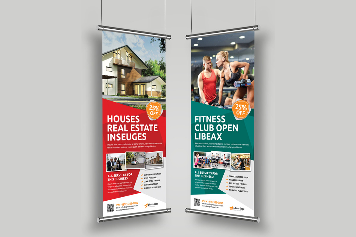Roll up Banner Signage v1, a Flyer Template by Miyaji75 (Photo 5 of 6)