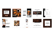 Coffee House - Social Media Template, a Social Media Template by CorgiAstronaut (Thumbnail 2 of 5)