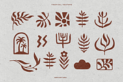 Tropical Vector Illustrations, a Decorative Illustration by GRPXSTORE (Thumbnail 3 of 7)
