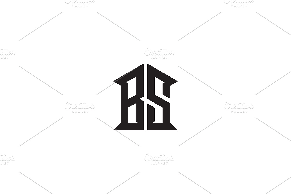 BS Logo, a Branding & Logo Template by Creative_Graphic